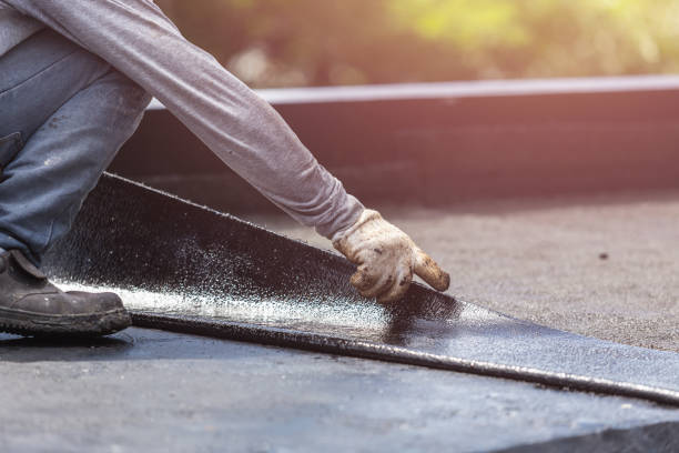 Professional Crawl Space Encapsulation technician working in Collins, OH